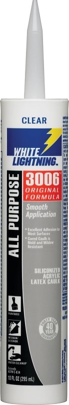 CAULK ADHESIVE IN EX CLR 10OZ 