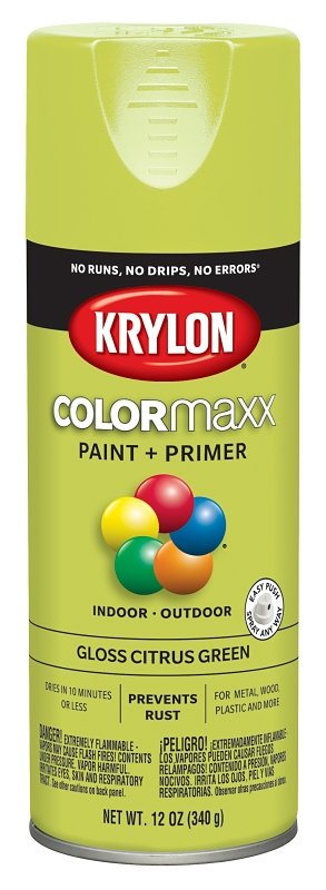PAINT SPRY GLOSS CTRS GRN 12OZ