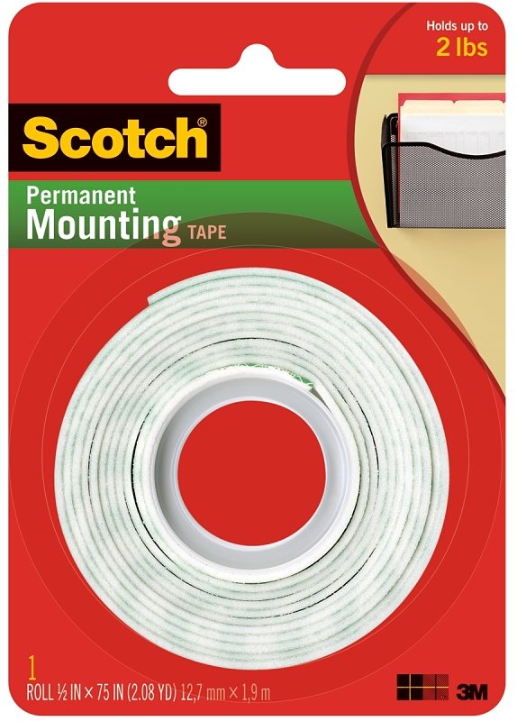 TAPE MOUNTING HVYDTY 1/2X75IN 