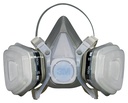 3M P95 Paint Spray and Pesticide Cup Disposable Respirator Gray L 1 Pc