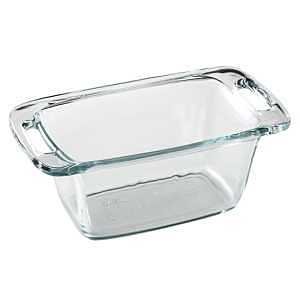 [7556038] Pyrex 5-1/4 in. W X 8-3/4 in. L Loaf Pan Clear