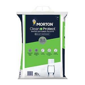 [2255800] Morton Rust Remover Water Softener Salt Pellets 40 Lb