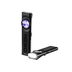 [5180708] Slim 360 Lumens Rechareable Battery LED Uv Pocket Pen Flashlight
