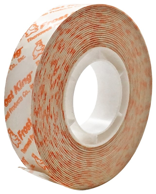 [6593818] Frost King Clear Double-Sided Indoor and Outdoor Mounting Tape 1/2 in. W X 54 Ft. L