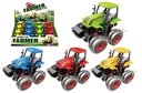 Diamond Visions Pull-Back Farm Tractor Plastic 1 Pack (Pack of 12)