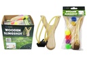 Diamond Visions Sling Shot with Silicone Balls Wood/Silicone 1 Pack (Pack of 18)