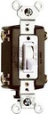 TradeMaster Toggle Switch, 15 a, 120 V, 4 -Position, Thermoplastic Housing Material, White
