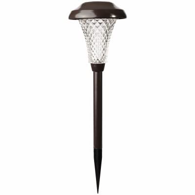 2-Pack Solar Metal Pathway Lights