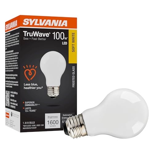Sylvania LED Dimmable Light Bulb 100W Equivalent Soft White