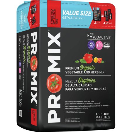 [8468035] PRO-MIX Organic Herb and Vegetable Garden Soil 40 Lb