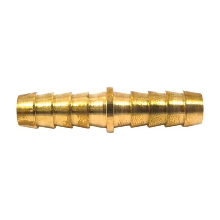 [8930679] Forney 1892504 Brass Dual Barbed Hose Splicer - 0.37 in. Hose Barb MPT D