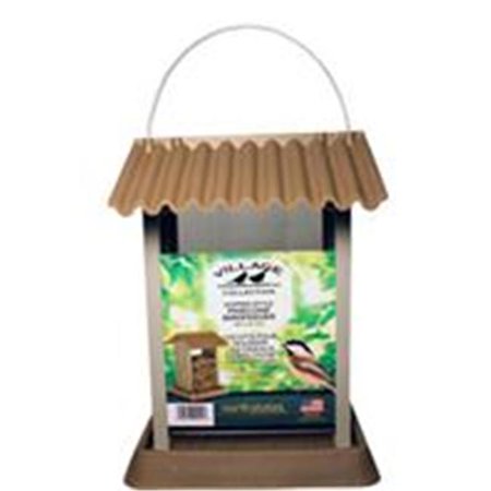 [1326925] North States Brown Plastic Hopper Bird Feeder 9211M