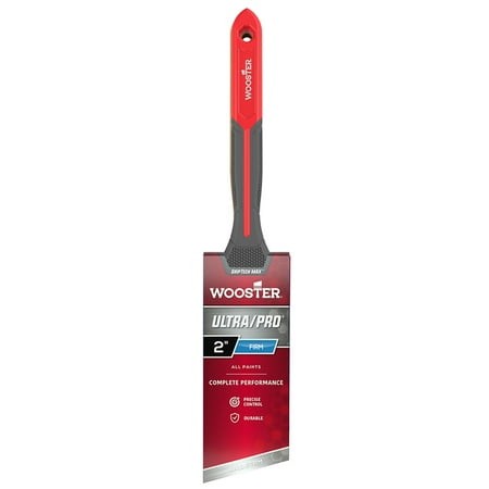 [5946710] 2” Wooster G4174 Ultra/Pro Firm Angle Wall and Trim Paint Brush  GripTech MAX Handle