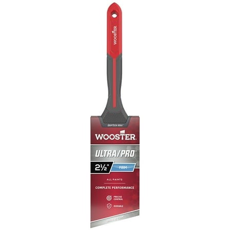 [5946744] 2-1/2” Wooster G4174 Ultra/Pro Firm Angle Wall and Trim Paint Brush  GripTech MAX Handle