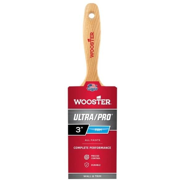 [5946835] Wooster Brush G4176-3 3 in. Ultra & Pro Firm Grip Tech Max Flat Paint Brush