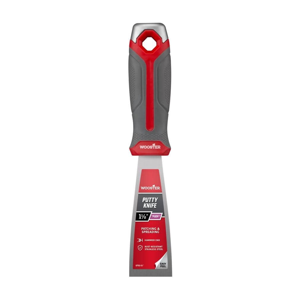 [3201803] 1-1/2” Wooster 8752 Flexible Putty Knife  Stainless Steel