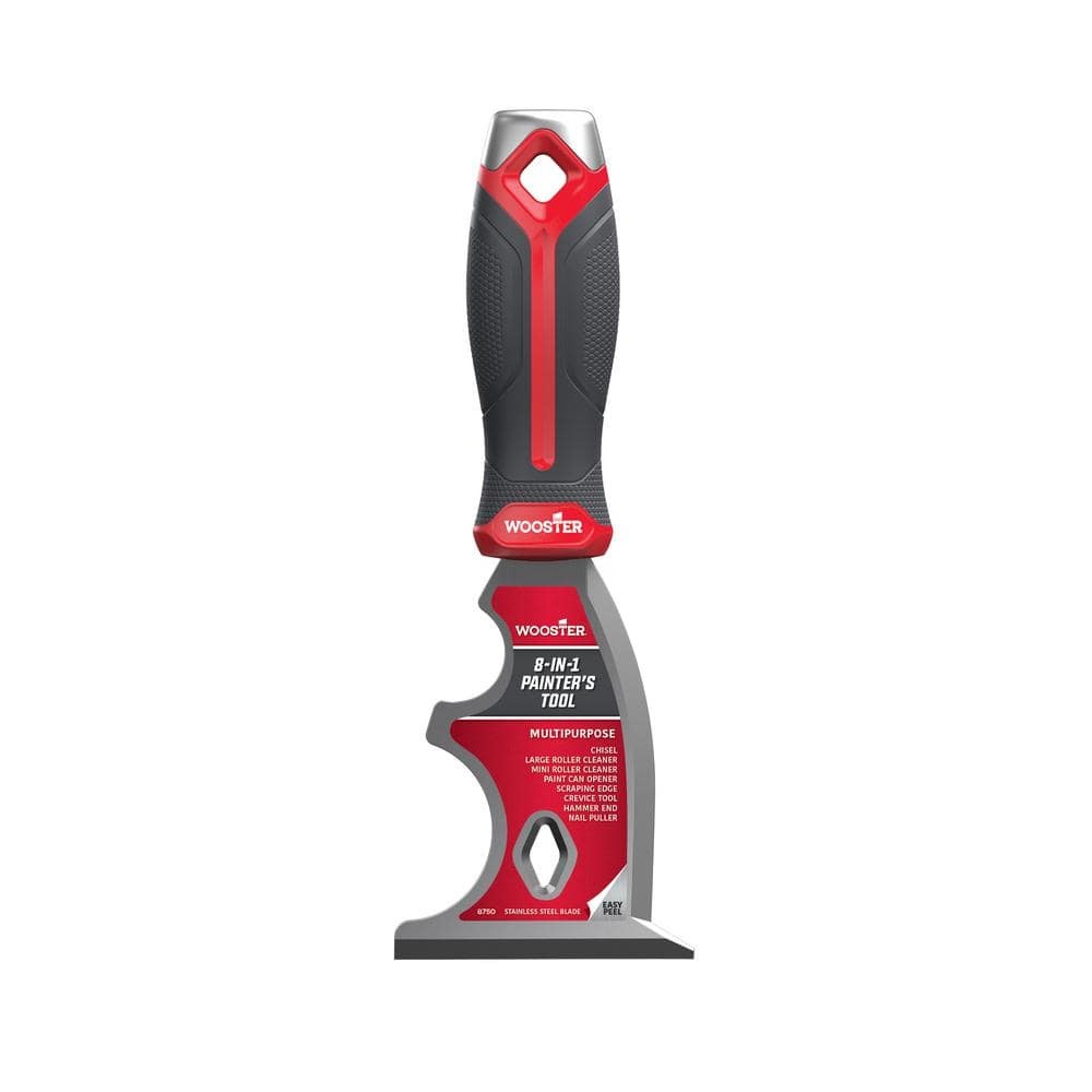 [3201761] Wooster 8750 8-in-1 Painter S Tool  Stainless Steel Blade