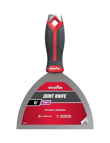 [3201837] 6” Wooster 8752 Flexible Putty Knife  Stainless Steel