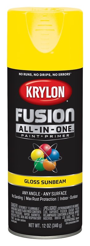 PAINT SPRY GLOSS SUNBEAM 12OZ 