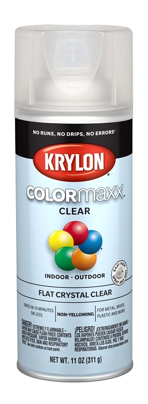 PAINT SPRY FLT CRYSTL CLR 12OZ