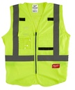 VEST SFTY HGH VIS YEL XXL/XXXL
