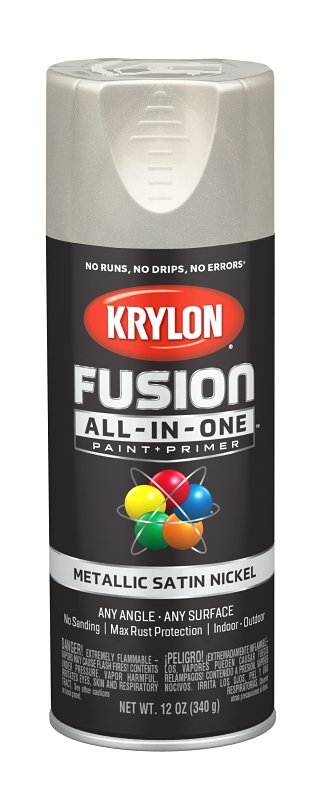 PAINT SPRY METLLC STN NKL 12OZ