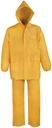 RAINSUIT PVC 2PC YELLOW MEDIUM