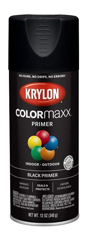 PAINT SPRY BLACK PRIMER 12OZ  
