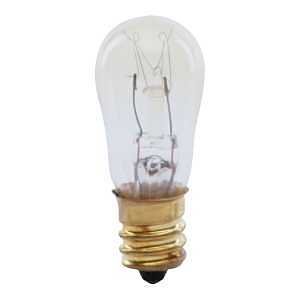 BULB INDICATOR CLR CNDL S6 6W 