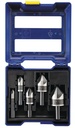 BIT DRILL CSINK BLK OX 5PC SET